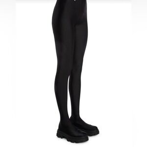 Pantboot Legging Boot Black One Piece Size 8 Chunky Shoe Pant S-L New Box